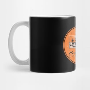 303 Bassline Synthesizer Vintage Retro Synth Art Mug